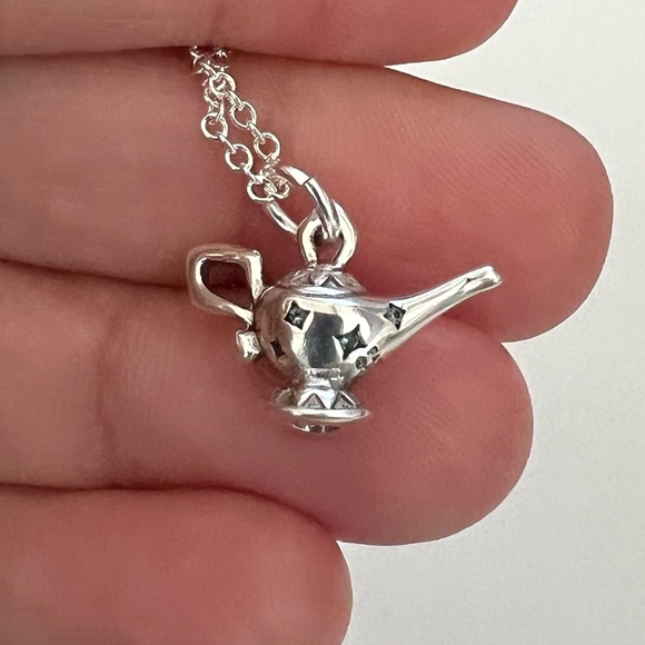 PANDORA Disney Aladdin Magic Lamp Necklace - Picture 3 of 9